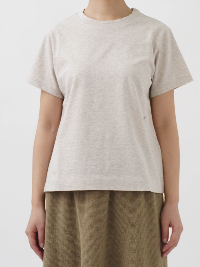ラフィ天竺ショート袖Tシャツ