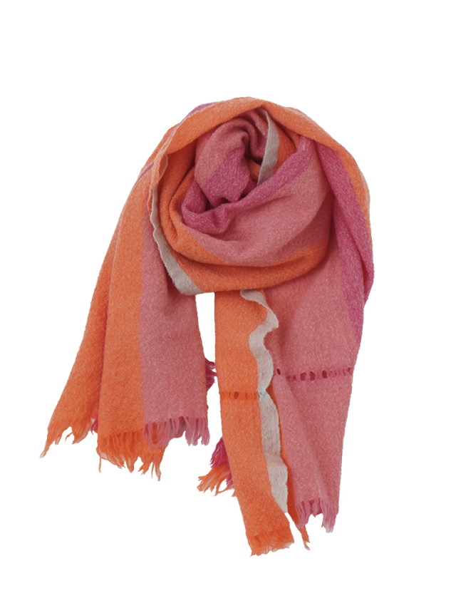 ２／４８ウール　強縮絨ストール