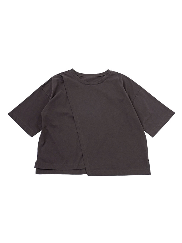 ７２／２サイロプレミアム天竺　スリットＴシャツ
