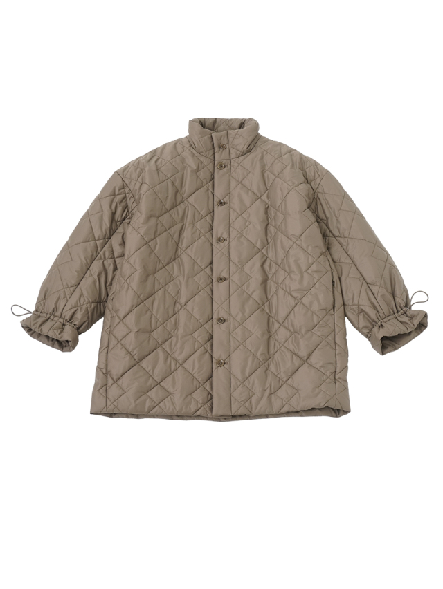リコンフィータフタ　キルティングハーフコート