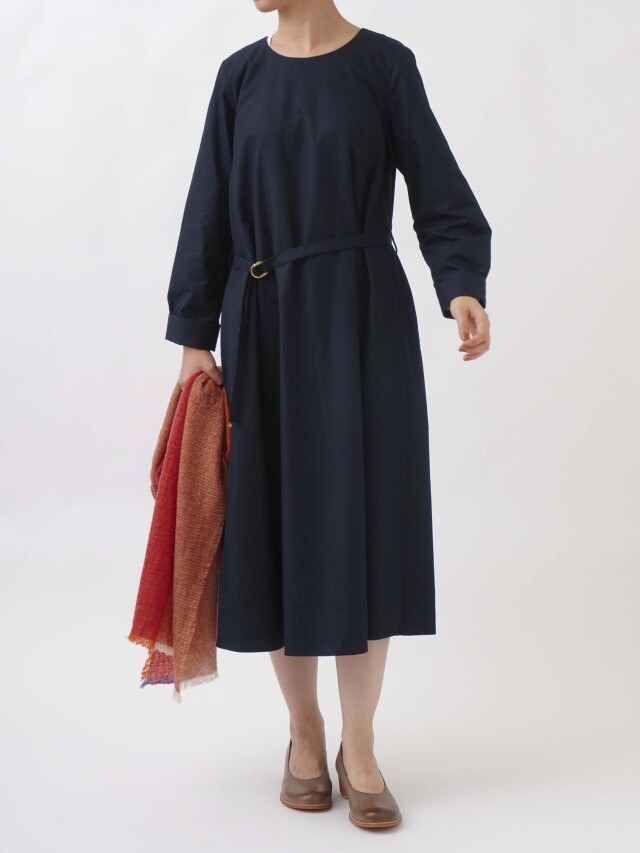 インディゴハイカウントチノワンピース