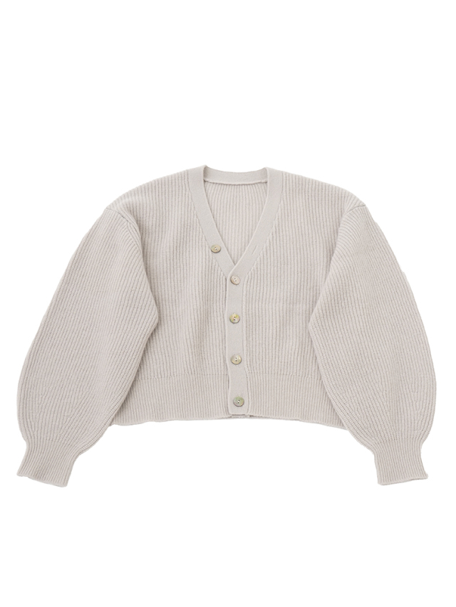 ９Ｇメリノウール　ワイドスリーブカーディガン