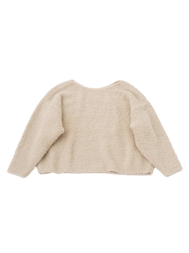 3Gウールナイロン モコモコプルオーバー