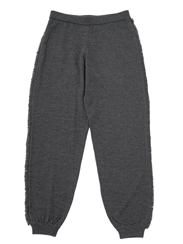 １２Ｇメリノウール　フリンジパンツ