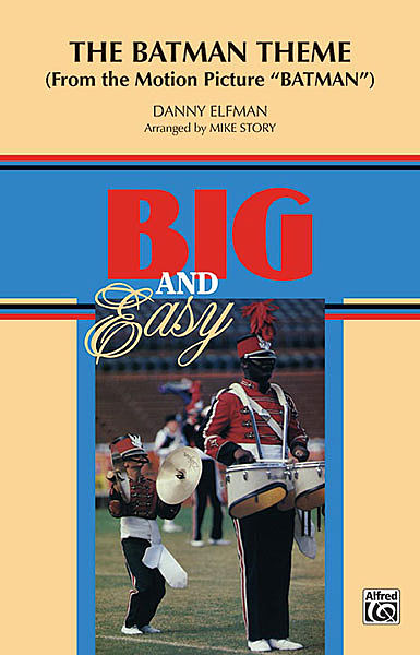 【マーチング 楽譜】バッドマンのテーマ（同名映画より）