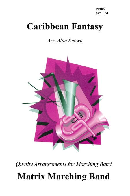 【マーチング 楽譜】カリビアン・ファンタジー（パーカッション・フィーチャー）
