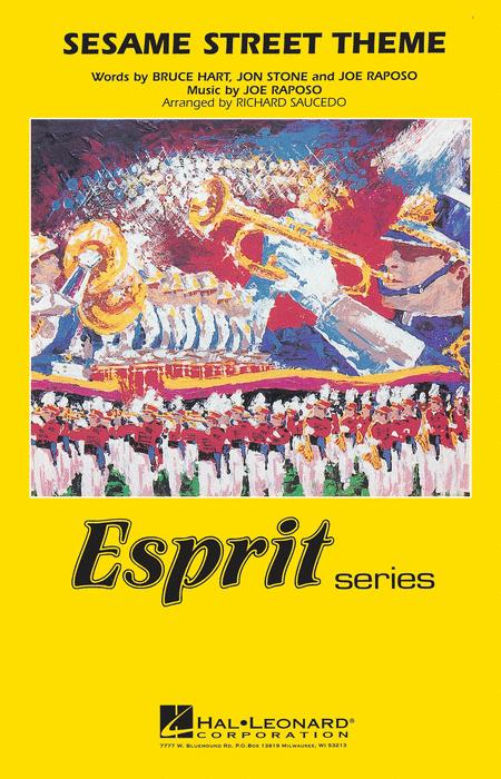 【マーチング 楽譜】セサミ・ストリートのテーマ（同名TV主題曲）