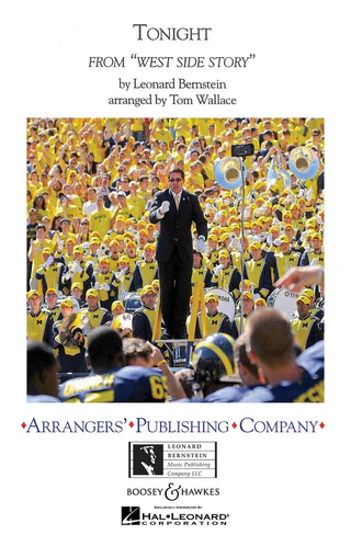 【マーチング 楽譜】「ウエスト・サイド・ストーリー」より「トゥナイト」/マーチングバンド楽譜