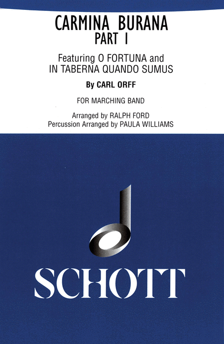【マーチング 楽譜】「カルミナ・ブラーナ」パート１（オープニング）