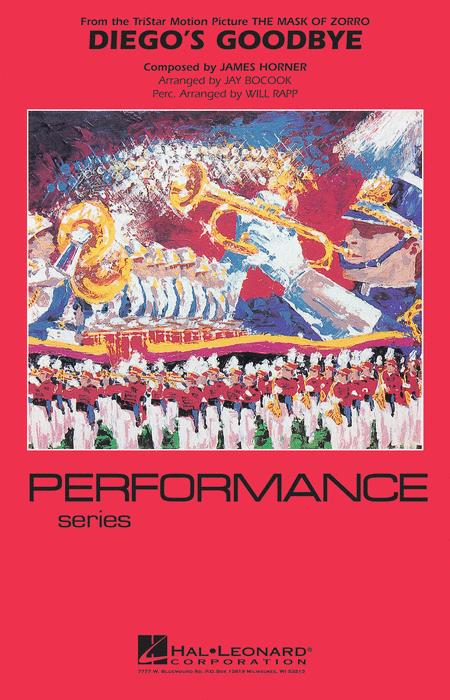 【マーチング 楽譜】ディエゴズ・グッドバイ（映画『マスク・オブ・ゾロ』より）