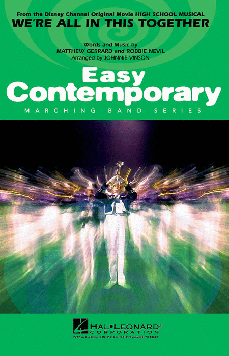 【マーチング 楽譜】ウィーアー・オール・イン・ディス・トゥゲザー（「ハイスクール・ミュージカル」より）
