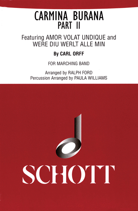 【マーチング 楽譜】「カルミナ・ブラーナ」パート２（プロダクション）