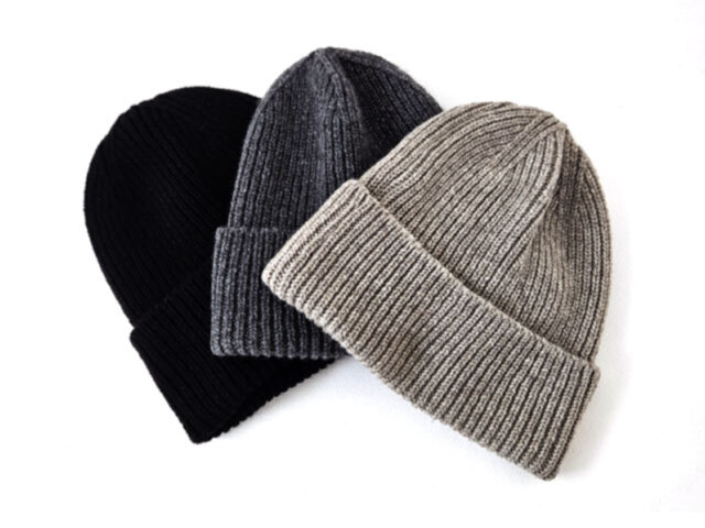 カスターノ カシミヤ リブニット