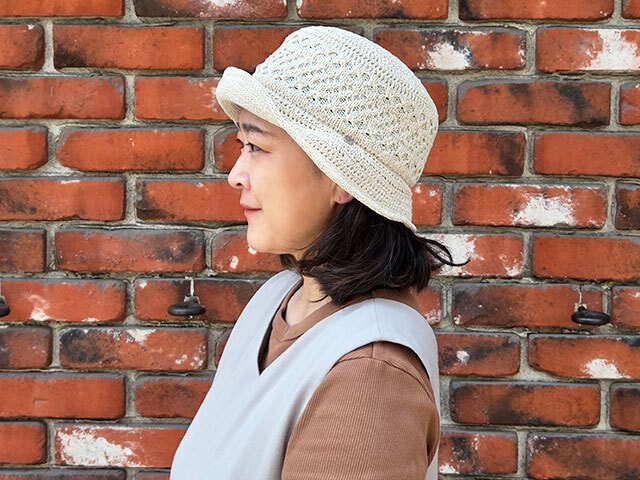 竹内海南江クロッシェ ハット 文二郎帽子店