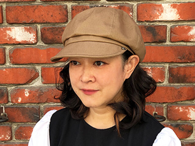 竹内海南江コットン キャスケット