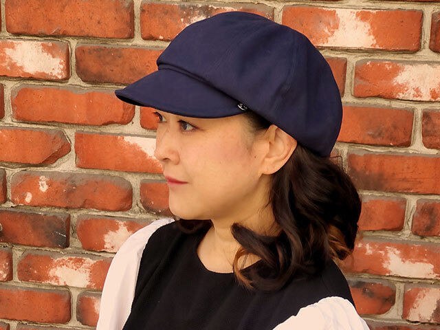 竹内海南江コットン キャスケット