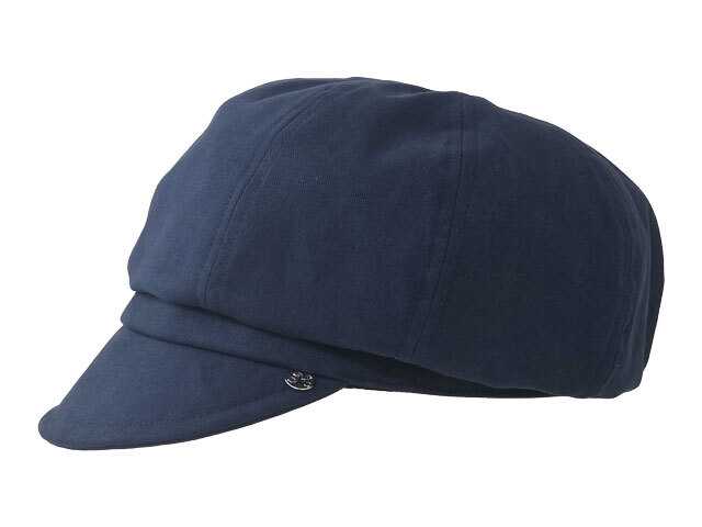 限定お値下げ☆今期新作キャスケット【H エレクトリック】人気ネイビー 送料無料】ムラ糸デニム×ペーパーブレード 日本製 レディース