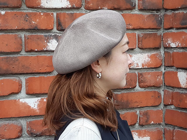 Amanaシルク ベレー 文二郎帽子店