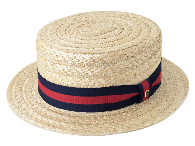 文二郎のカンカン帽 ミスターストライプ