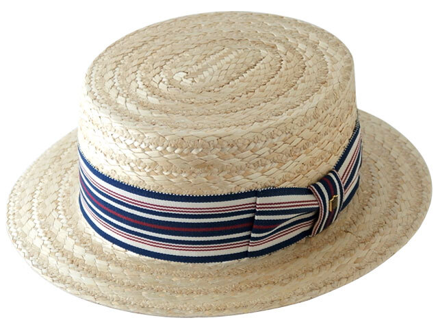 文二郎のカンカン帽 ミスターストライプ