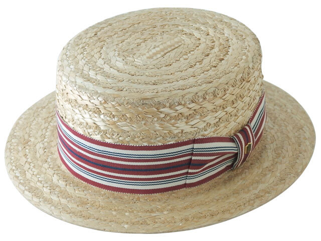 文二郎のカンカン帽 ミスターストライプ