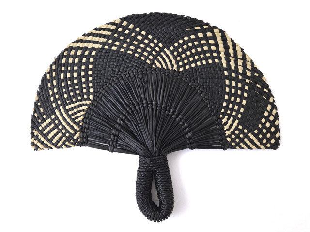 大手最安値♡うちわ屋さん パナマ うちわ 文二郎帽子店