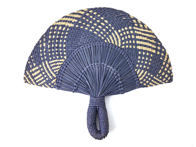 大手最安値♡うちわ屋さん パナマ うちわ 文二郎帽子店