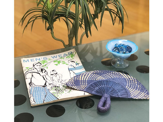 パナマ うちわ 文二郎帽子店