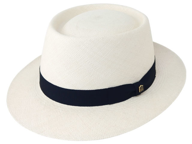 【新品未使用】文二郎帽子店 パナマハット BUNJIROWパナマ ジャズ60cm パナマ ベーシック 文二郎帽子店
