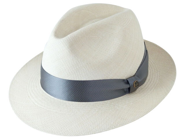 BUNJIROW 文二郎帽子店　ハット　グレー　未使用品 BUNJIROW 文二郎 ラビット フェルトハット 中折れ帽 グレー 54cm