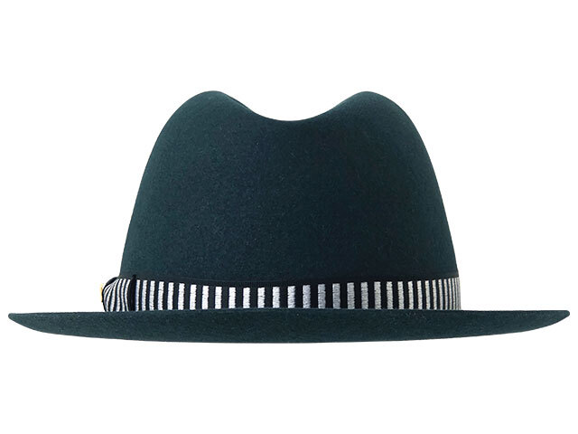 ＜たけし＞ 未使用 文二郎 ハット 55.5cm 日本製 ショートヘアー ワンダー 文二郎帽子店