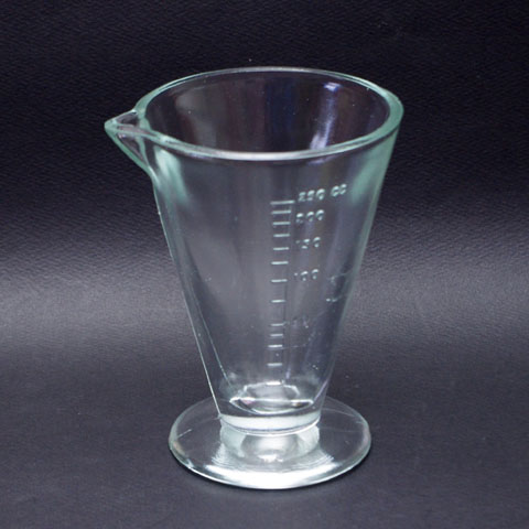 フランス ブロカント　 ガラス　メジャー　