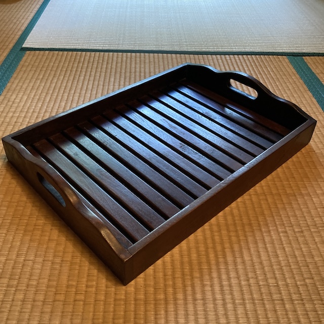 フランス ブロカント　木製　お盆