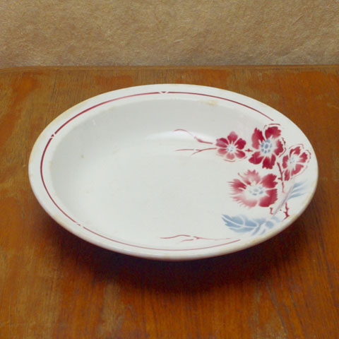 フランスアンティーク　DIGOIN & SARREGUEMINES　サラダボウル