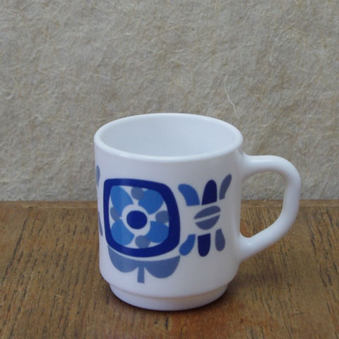 アルコパル“Mobil” モービル　デミタスカップ（ブルー）