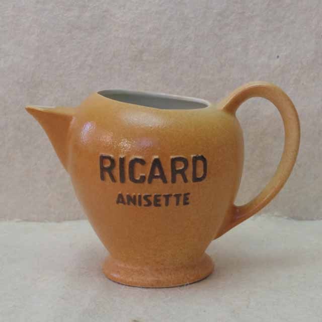 RICARD　ANISETTE　リカール 水差し（薄茶色）