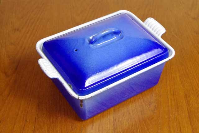 ル・クルーゼ テリーヌ型 32 ブルー ル・クルーゼ テリーヌ・レクタ 32cm 25024 マルセイユ - 調理器具の