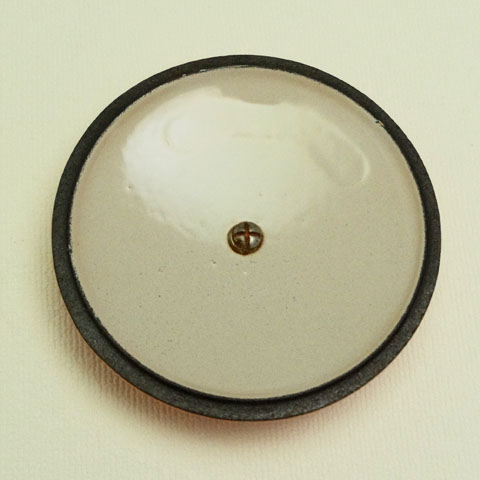 フランス ブロカント 鍋 （ビーンズ ポット） オレンジ