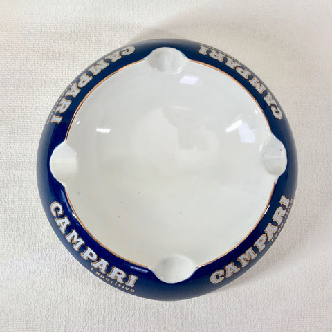 CAMPARI ／ カンパリ　シガー・アッシュトレイ　灰皿　ビンテージ ヴィンテージ 灰皿 アッシュトレイ HOTEL カジノ USA vintage