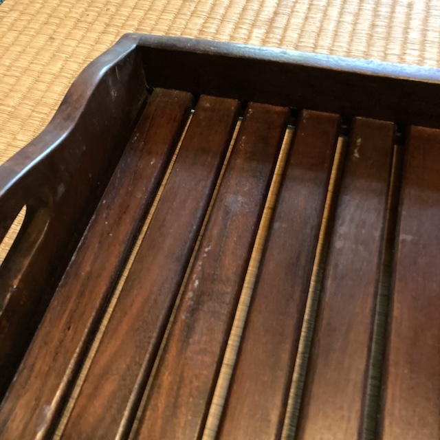 フランス ブロカント 木製 お盆