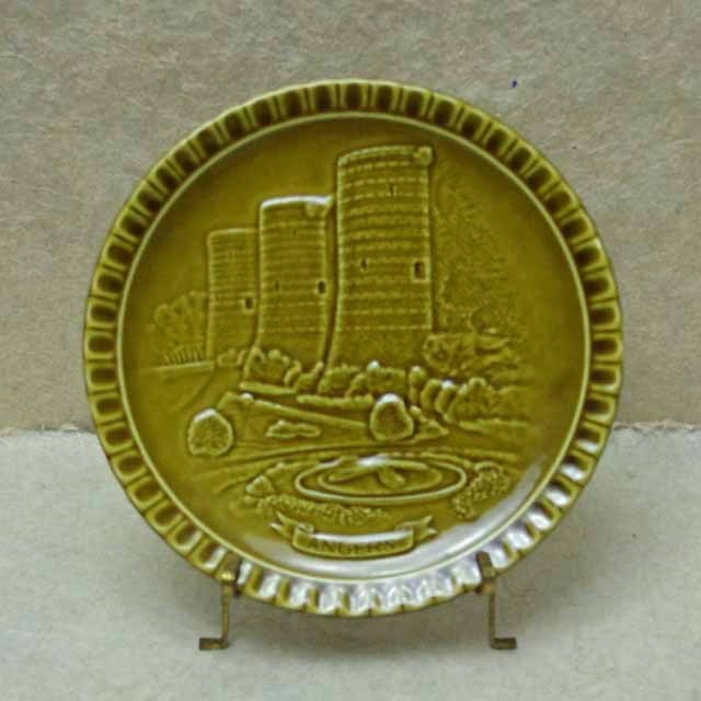 フランスブロカント　飾り皿　ANGERS　(アンジェ）