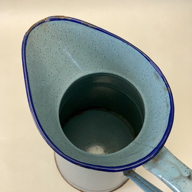 フランスブロカント ホウロウ ピッチャー