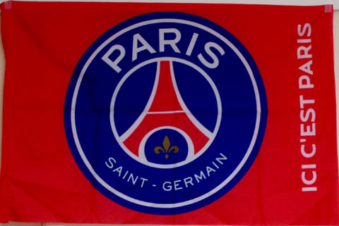 Paris Saint-Germain FC　パリ　サンジェルマンFC　フラッグ