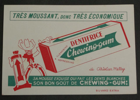 フランス　ブロカント　ビュバー（チューインガム）