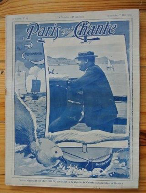 　ビンテージ本　“Paris qui Chante”　　67 号、  歌楽譜　雑誌（1904年)