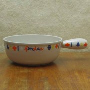 ビンテージ ルクルーゼ　フォンデュ鍋　ルクルーゼ鍋 フランス ヴィンテージ ル・クルーゼ Le Creuset フォンデュ鍋