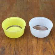 フランス製 オールド・デュラレックス　　ココット皿　(ホワイト、イエロー)