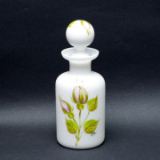 フランス ブロカント　　オパリンガラス瓶　　　　(大)