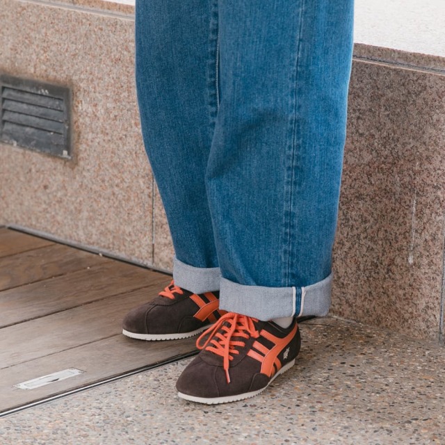 【試着のみ】MB ハイエンド PERLINGER オレンジ レザー 試着のみ】MB ハイエンド PERLINGER オレンジ レザー