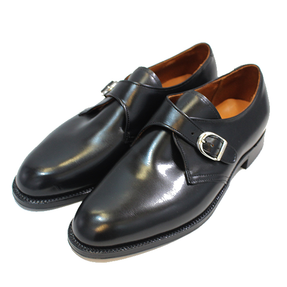 Alden オールデン 955 MONK STRAP モンクストラップ  BLACK
